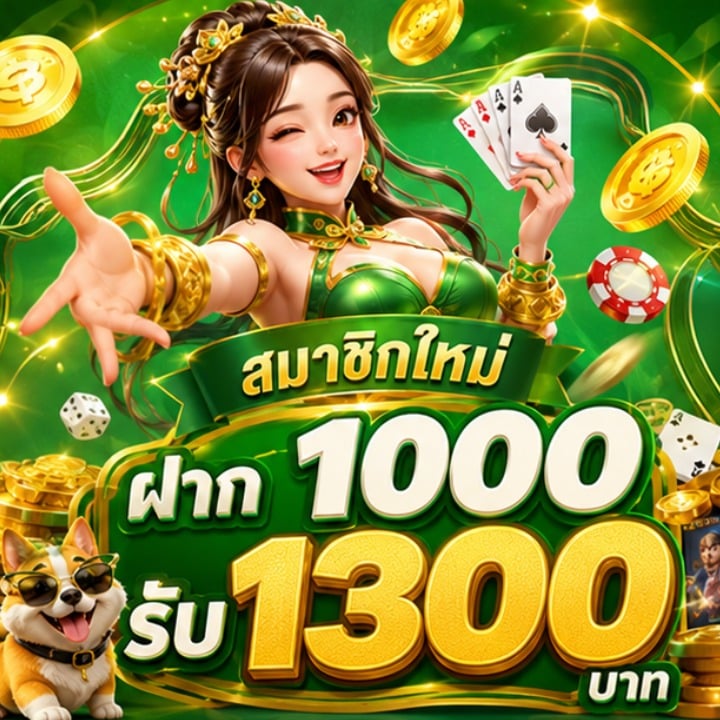 ฝาก 1000 รับ 1300