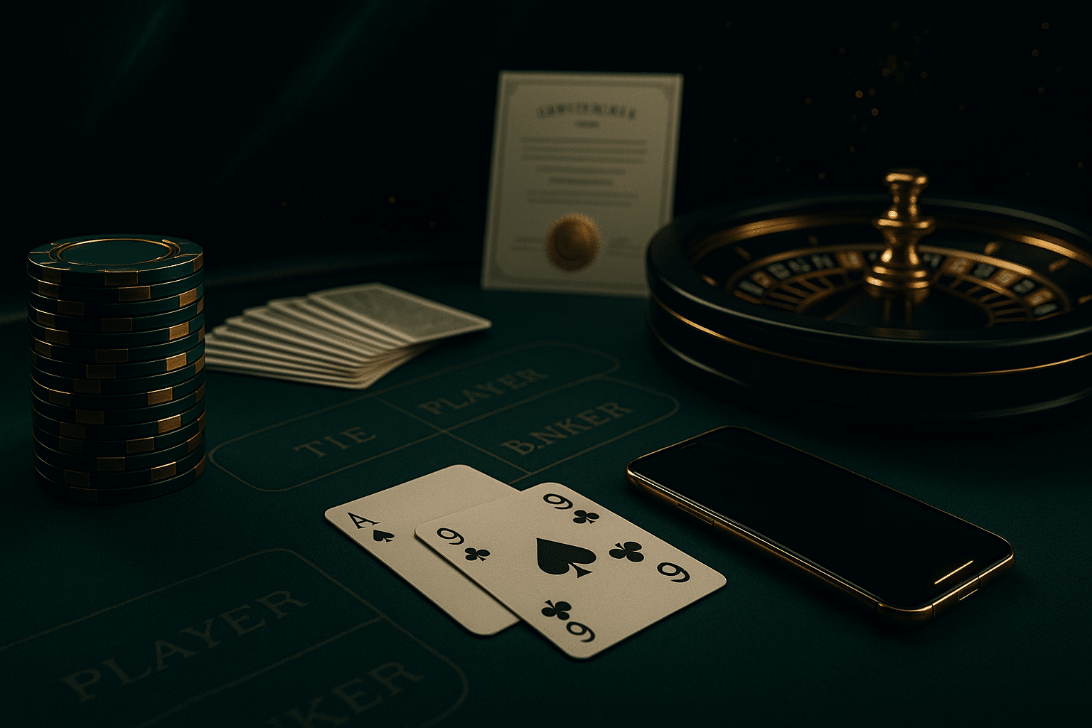 ภาพระบบเกมไพ่ถ่ายทอดสด แสดงความเป็น บาคาร่า เว็บตรง ไม่บิด พร้อมฝากถอนไว 1 วิ และความปลอดภัยระดับใบรับรองต่างประเทศ
