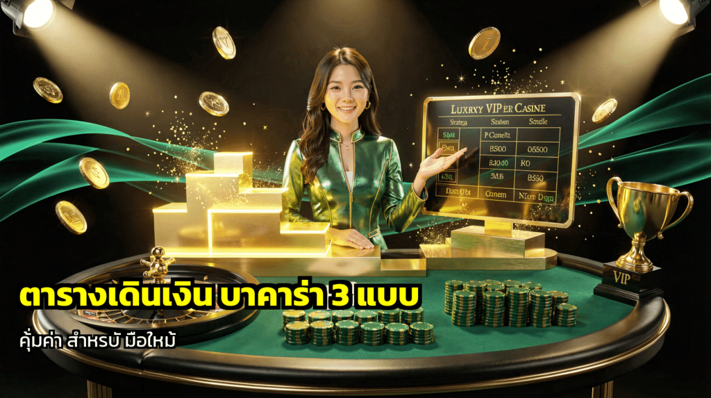 ตารางเดินเงิน บาคาร่า