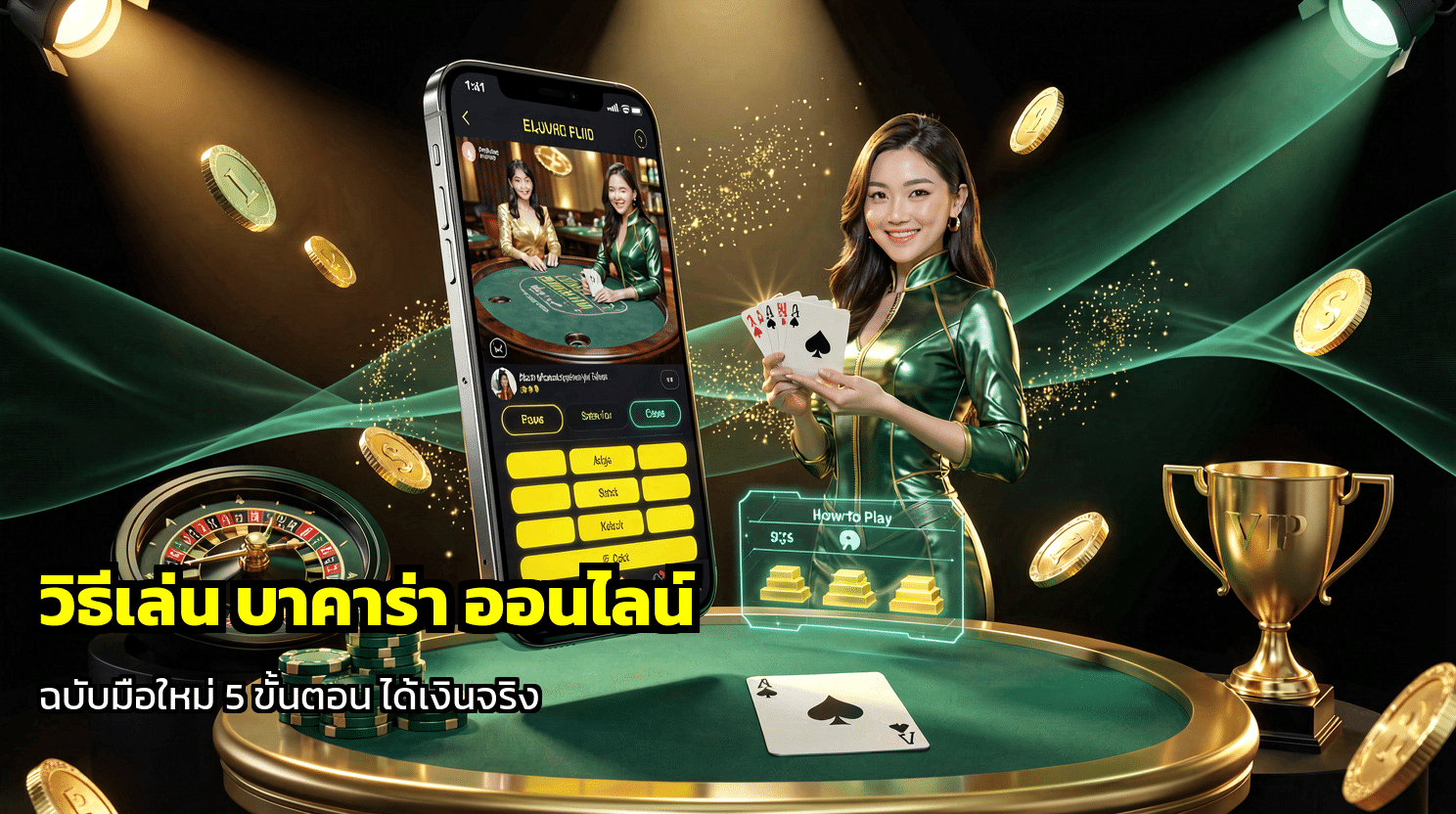 วิธีเล่น บาคาร่า ออนไลน์