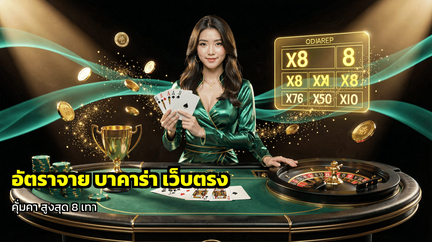 อัตราจ่าย บาคาร่า เว็บตรง