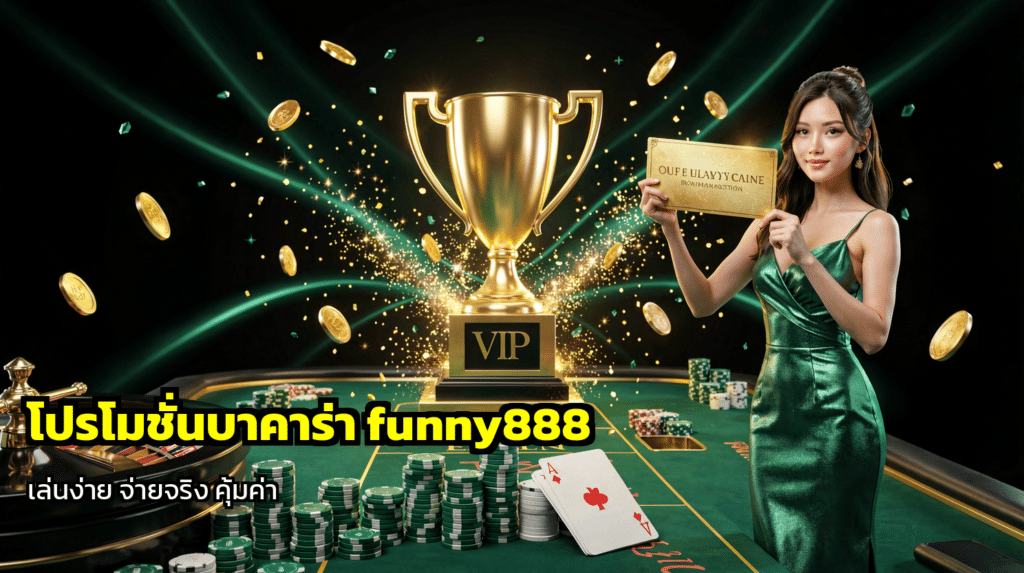 โปรโมชั่นบาคาร่า funny888